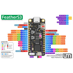 An image of FeatherS3 - ESP32-S3