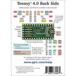 An image of Teensy 4.0 Development Board