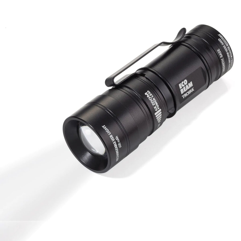Troika Eco Beam - Refined understatement is often the best way to achieve your goal – especially if you have this LED torch on your team.