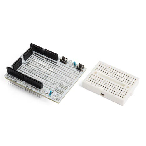 ProtoShield Prototyping Board with Mini Breadboard for Arduino® Uno ...