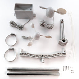 Wind and Rain Sensors for Weather Station (Wind Vane / Anemometer / Rain Gauge)