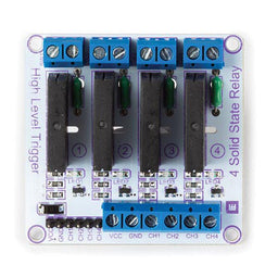 4 Channel Solid State Relay Module - Pimoroni